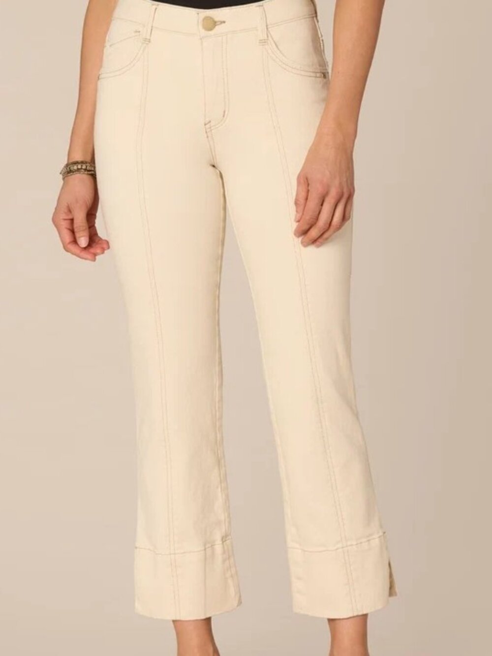 Democracy “Ab” Solution High Rise Kick Flare Jeans, Size 6